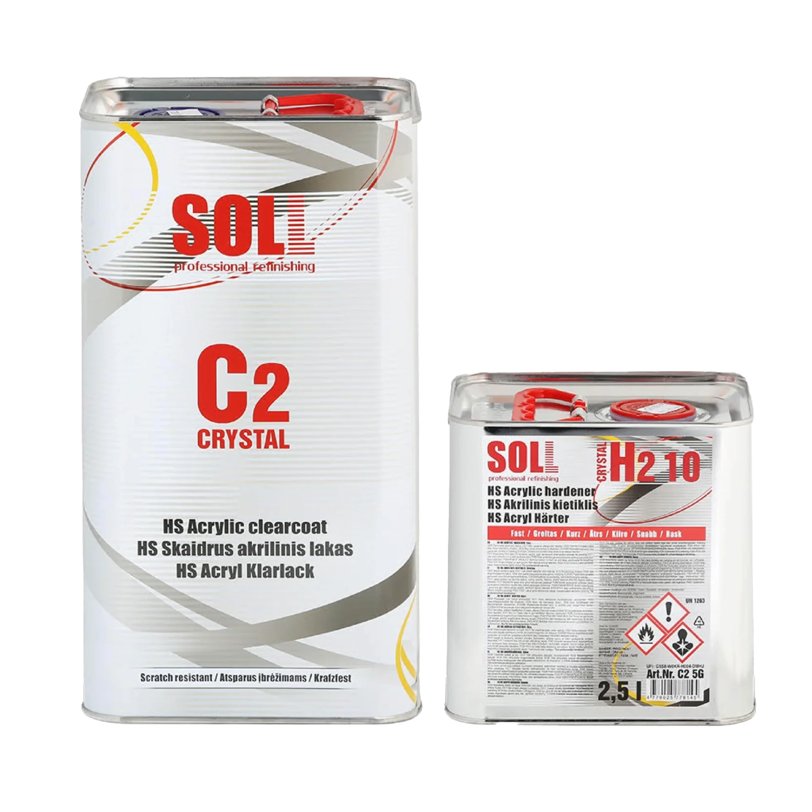 Soll C2 Clear 5L Kit + ACT