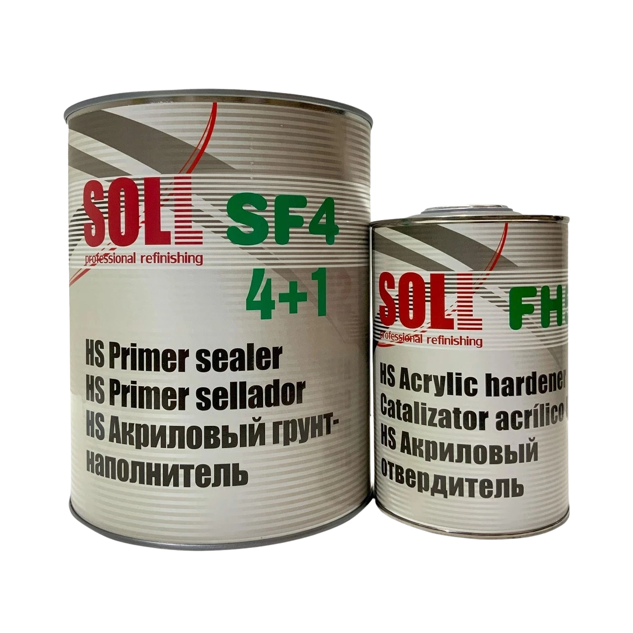 SOLL SF4 Acrylic Primer Sealer 3.78L + FH5 Fast Act 1L