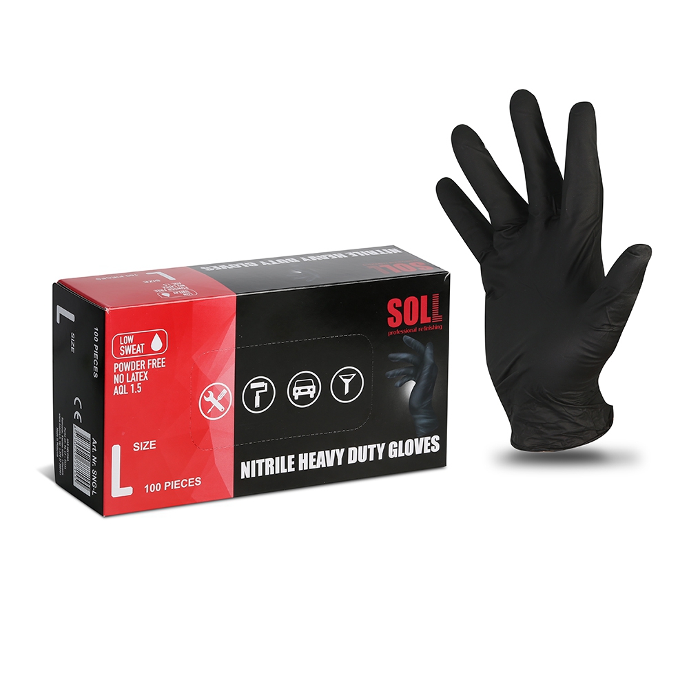 Soll Large Nitrile Gloves