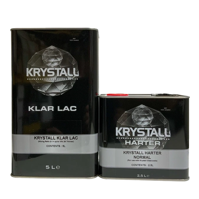 Krystall Klar Lac HS 2:1 5L Clear Coat With 2.5L Act